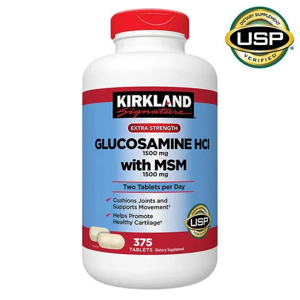 375 Tablets Glucosamine with MSM F5467
