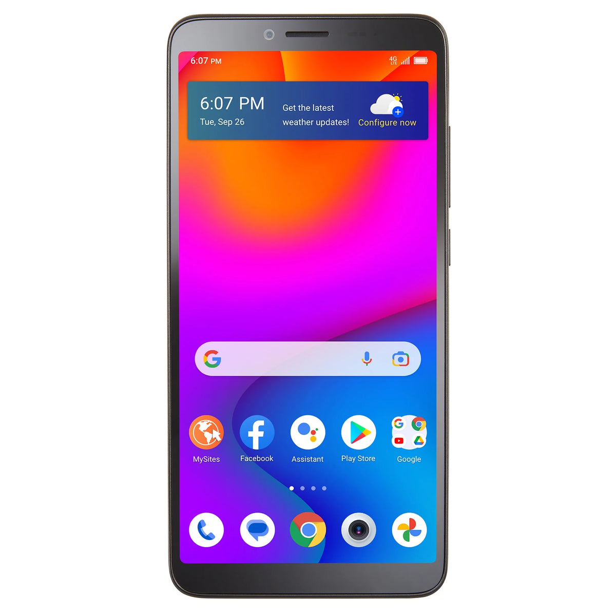 Black 32GB Prepaid Smartphone F5518