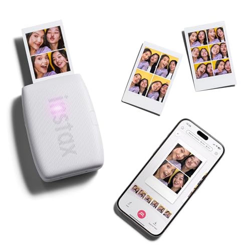 Clay White Smartphone Printer Y45722