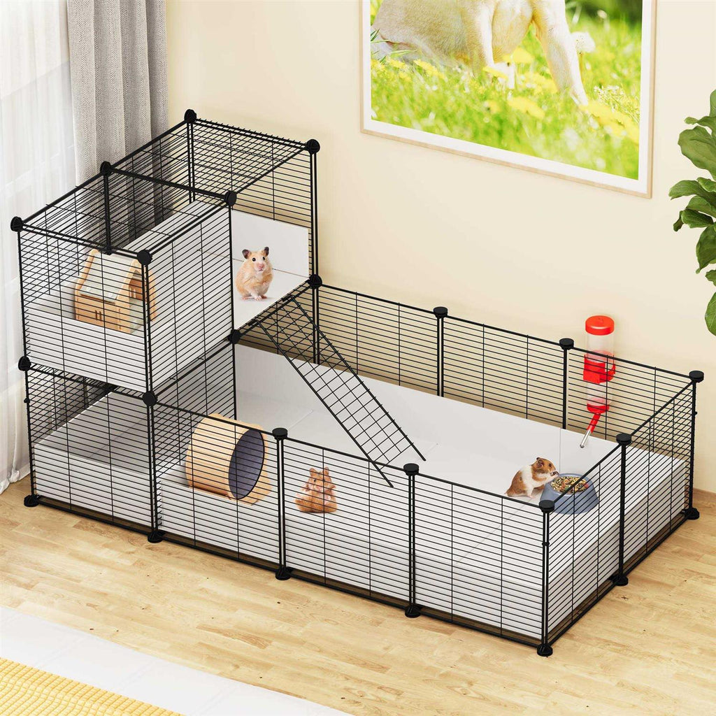 Guinea Pig Cage with Waterproof Plastic Liner I44223