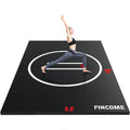 10' x 10' Black Wrestling Mat E709
