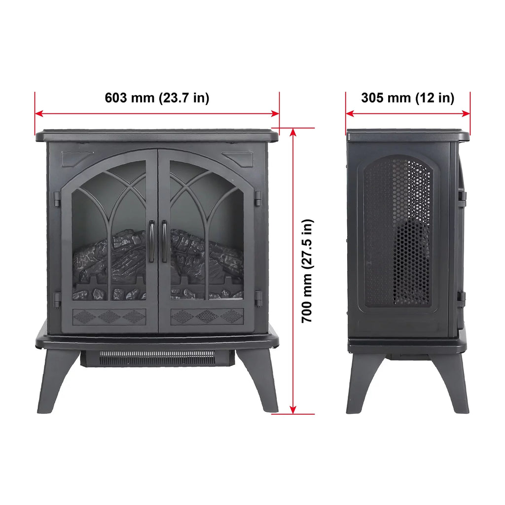 24 inch 3D Infrared Electric Stove with remote control P15991