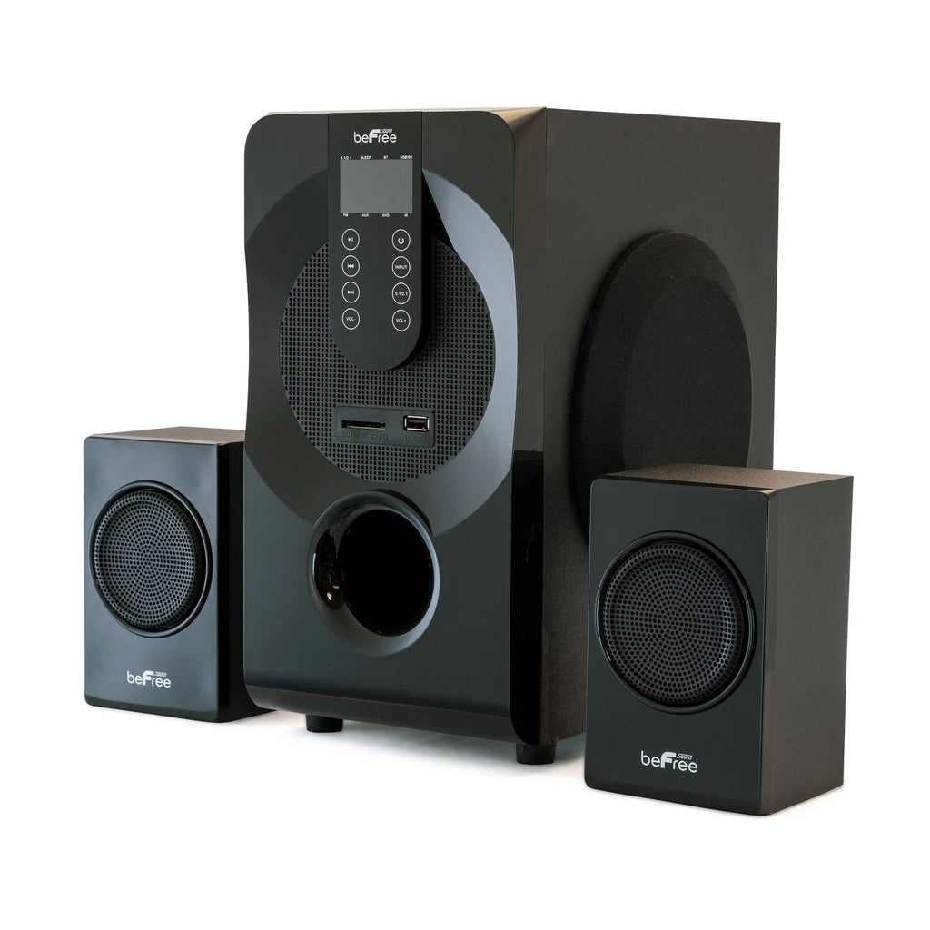 Black 5.1 Channel Bluetooth Surround Sound Speaker System S456