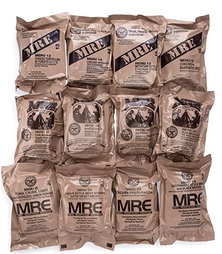 24ct MRE Meals Ready to Eat W3543