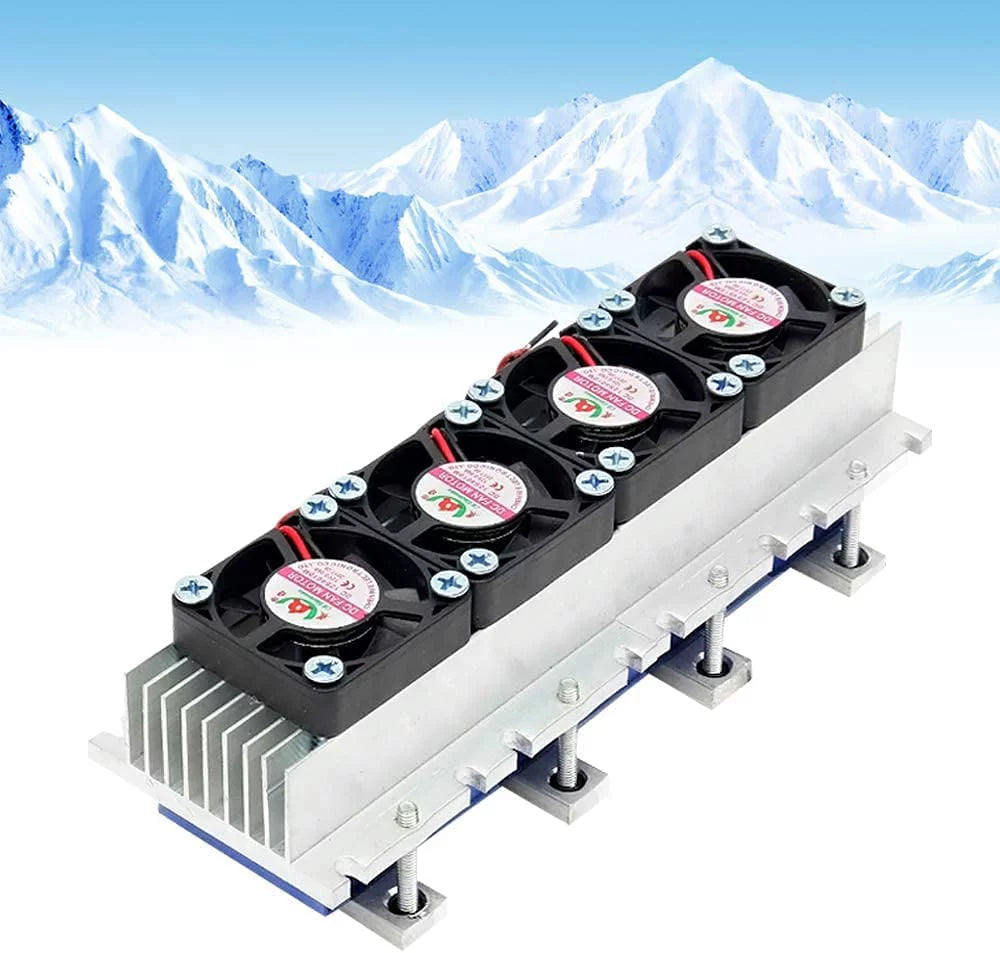 4 Chip 288W 12V Semiconductor Refrigeration Kit U67814