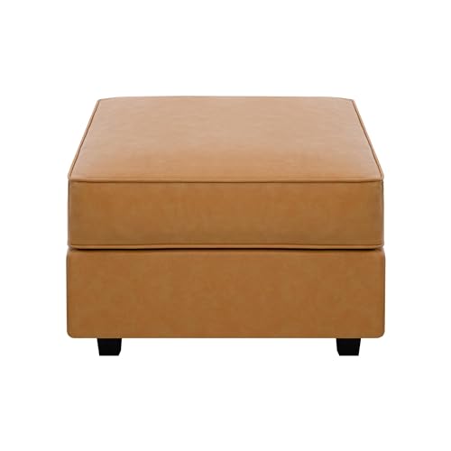 Caramel Square Ottoman Storage Footrest G732481
