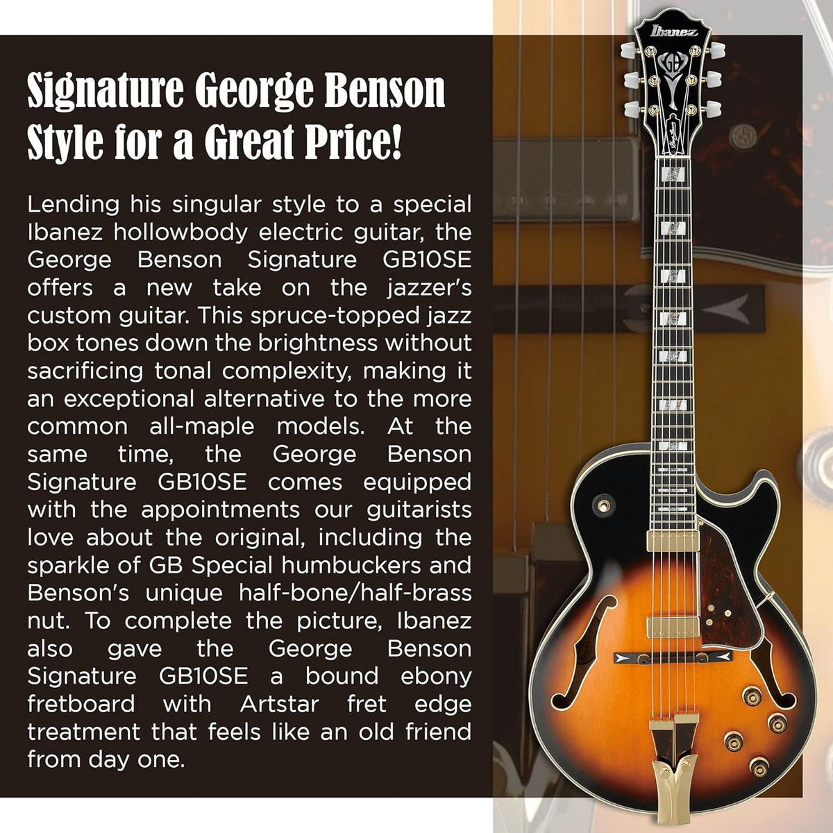 Brown Sunburst 6-String Electric Guitar Q9268