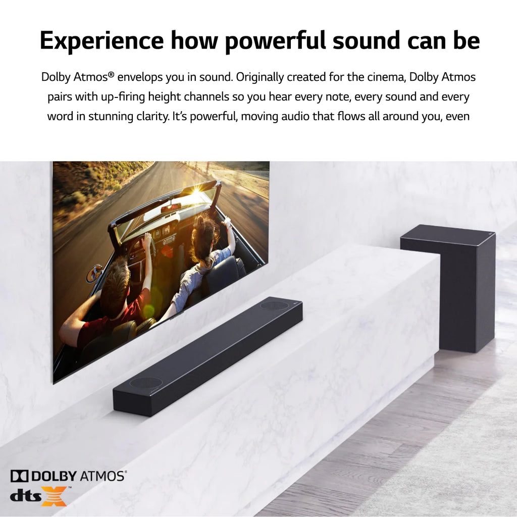3.1.2 Channel High Res Audio Soundbar with Dolby Atmos P51358