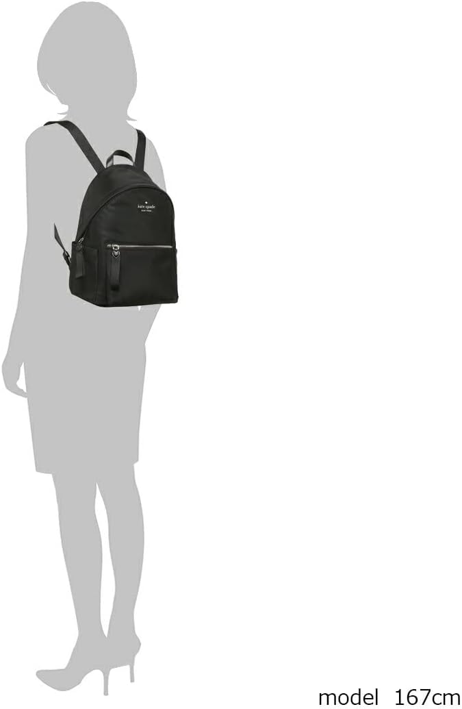 Black Nylon Backpack Z451091