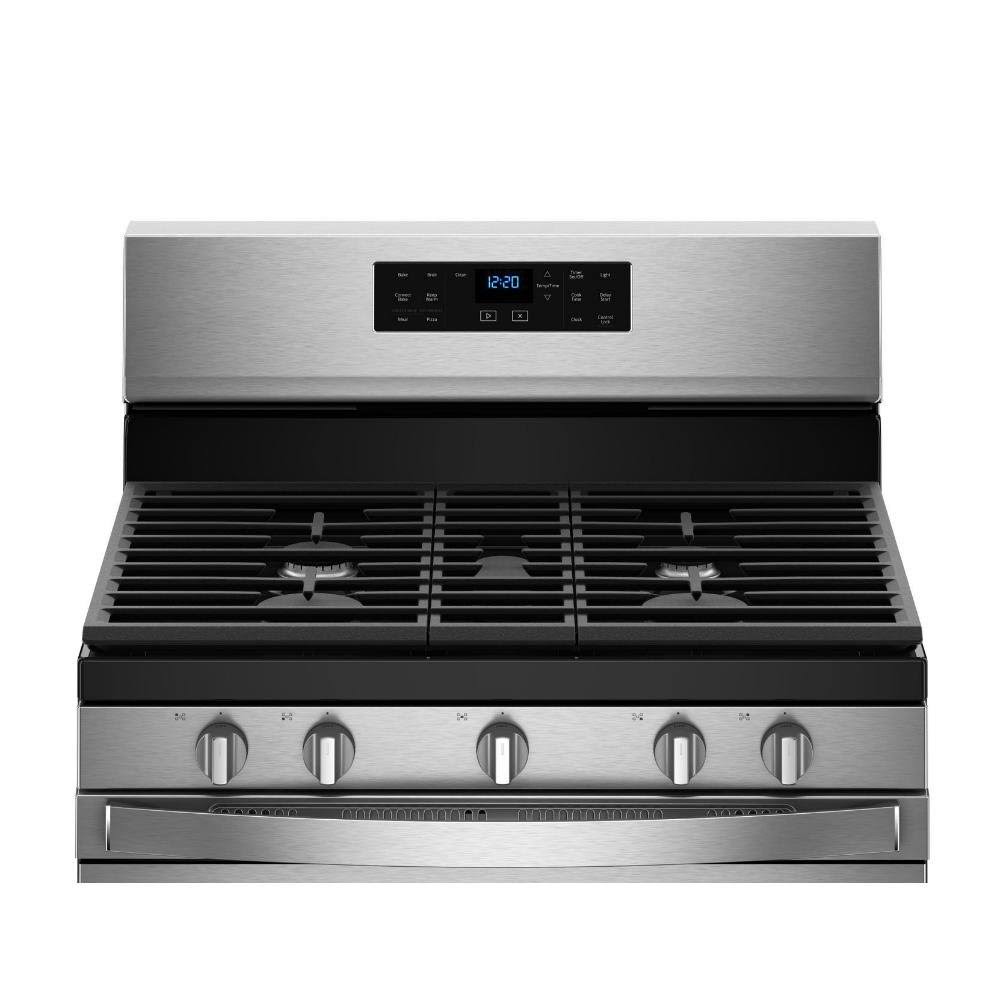 Stainless Steel Freestanding Gas Range 5 cu ft H196762