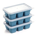 3 Pack Mini Ice Cube Trays with Lid Silicone P1887