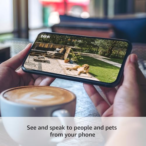Wireless smart security camera, 1080p HD, two-way talk, Sync Module Core included G460