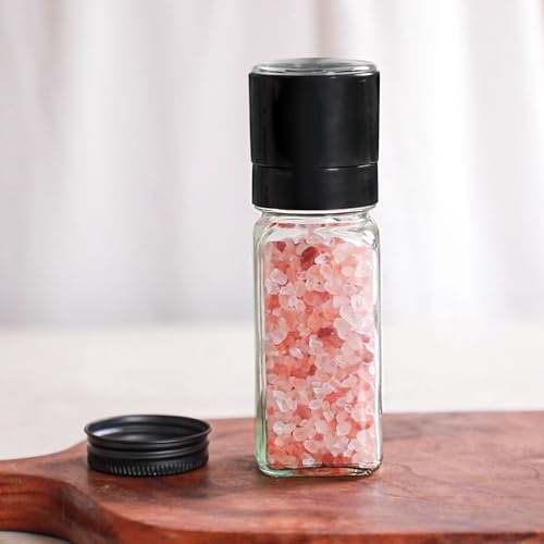 24Pcs 4oz Glass Spice Jars with Metal Lids F2641