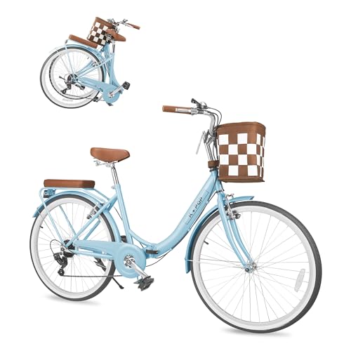 26-Inch 7-Speed Women's Bike with Front Basket N52188