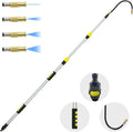 12FT Telescoping Gutter Cleaning Wand Kit Pack of 2 T5237