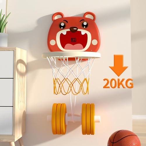 Adjustable Height 2.4-6.5 ft Portable Basketball Hoop W971