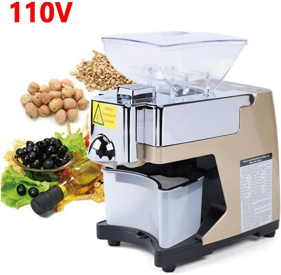 Stainless Steel 110V 450W Automatic Oil Press Machine V945068
