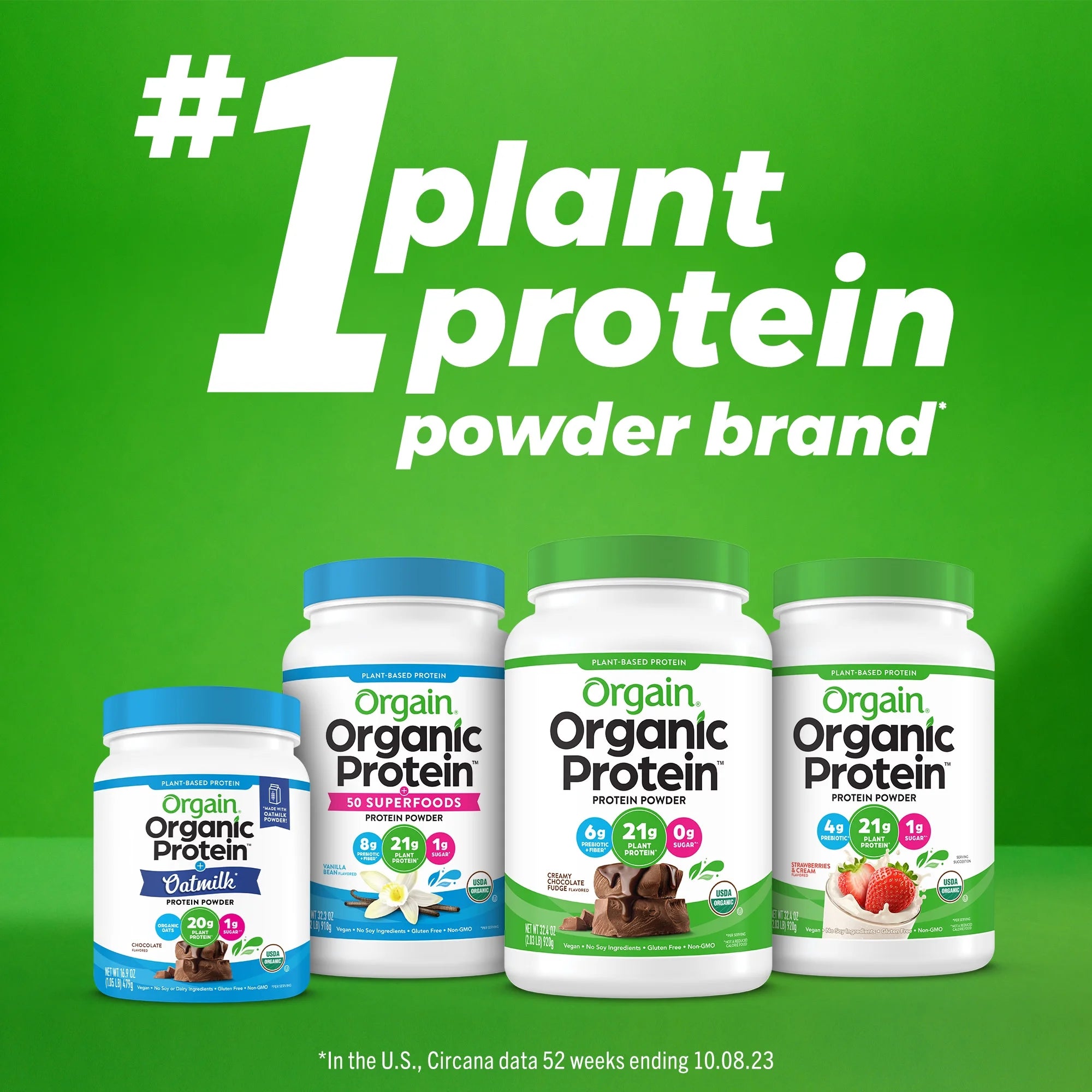 Vanilla 21g Protein & Greens Powder J821