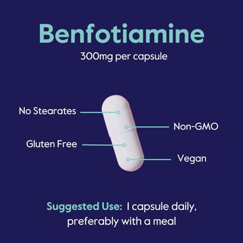Benfotiamine 300mg 180 Vegetarian Capsules C1172