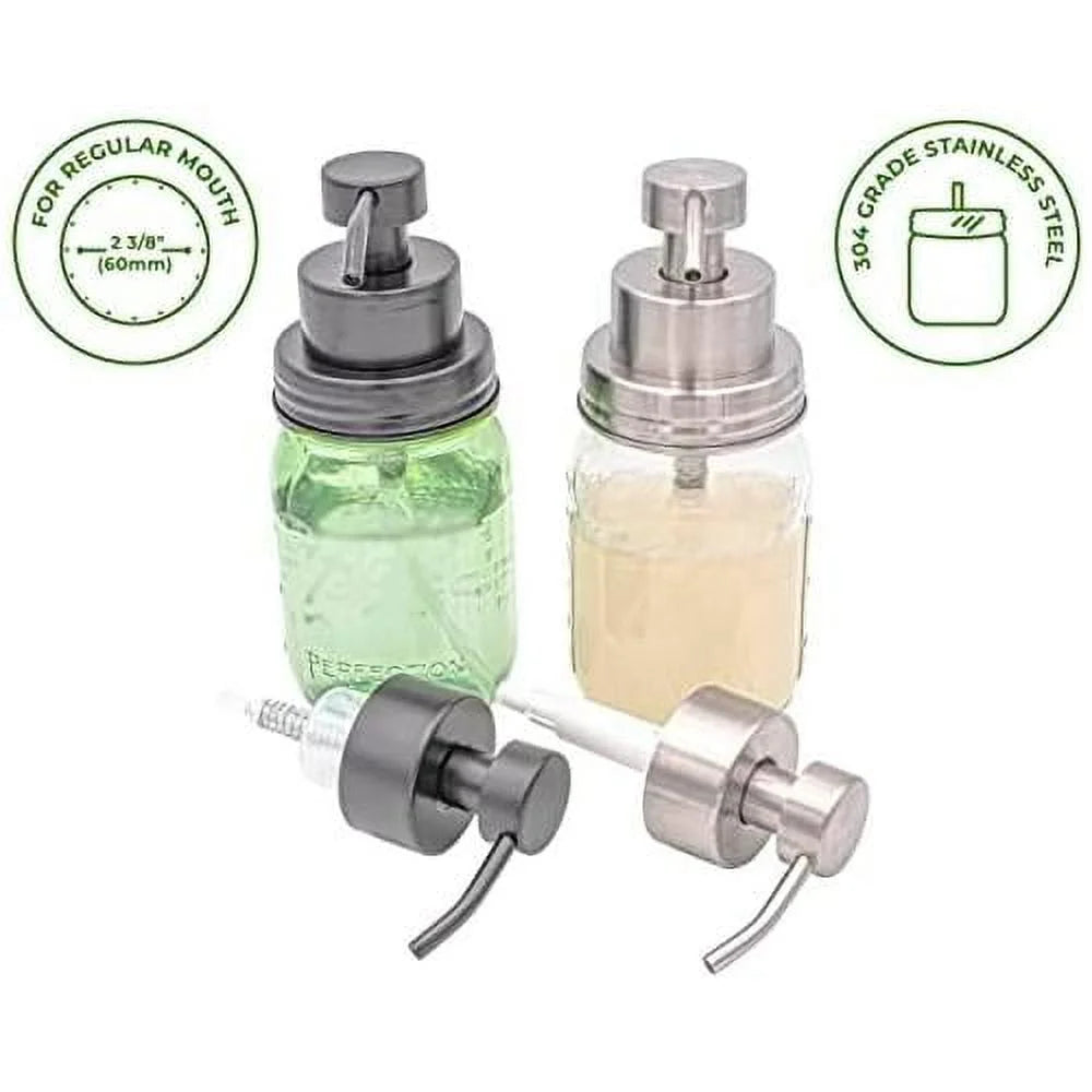Stainless Steel Foaming Soap Pump Lid R614