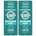 Unscented Natural Deodorant, Aluminum Free, 3.25 oz, 2-Pack D89240