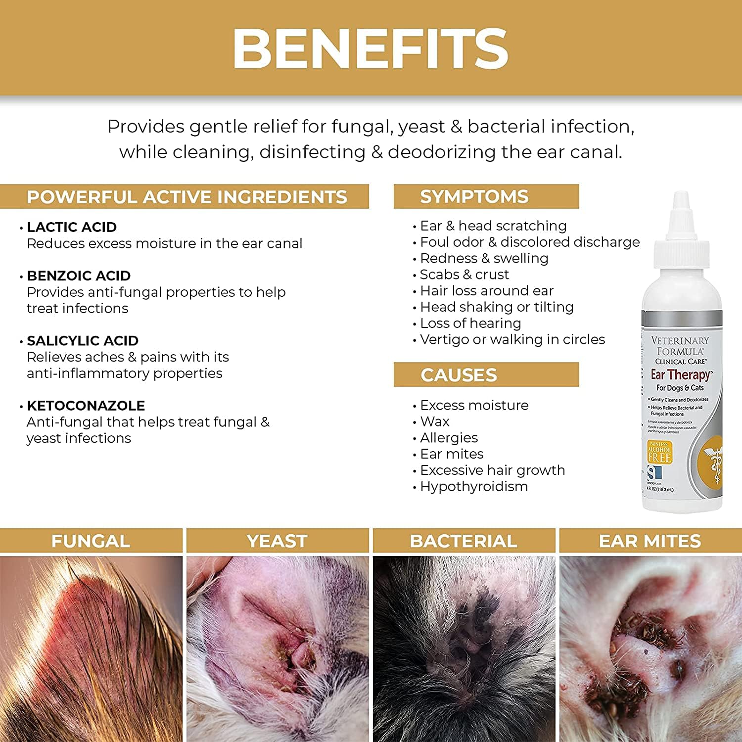 4 oz Medicated Ear Drops 3 Pack J173358