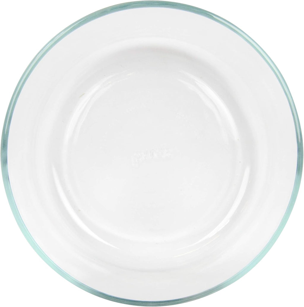 7-Cup Glass Bowl with 4 Sea Glass Lids X828