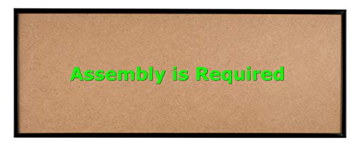 8.5x22 inch Black Picture Frame Box of 4 D670673