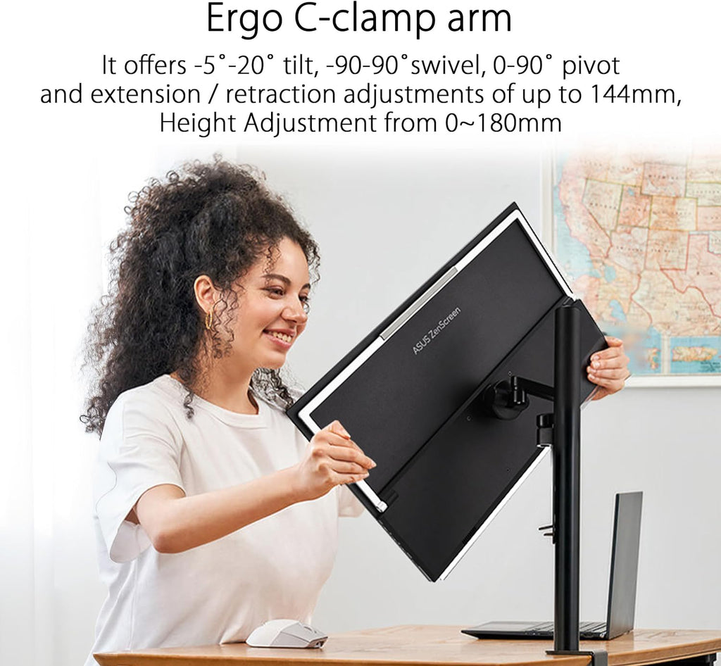 22” 1080P Portable Monitor Full HD IPS 100Hz USB-C S1674