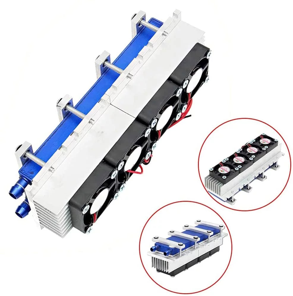 4 Chip 288W 12V Semiconductor Refrigeration Kit U67814