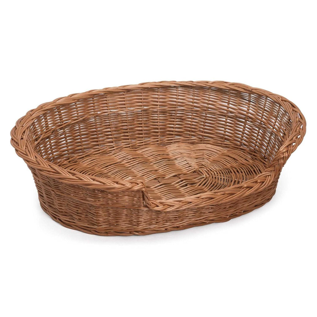 Wicker Dog Bed Basket S42790