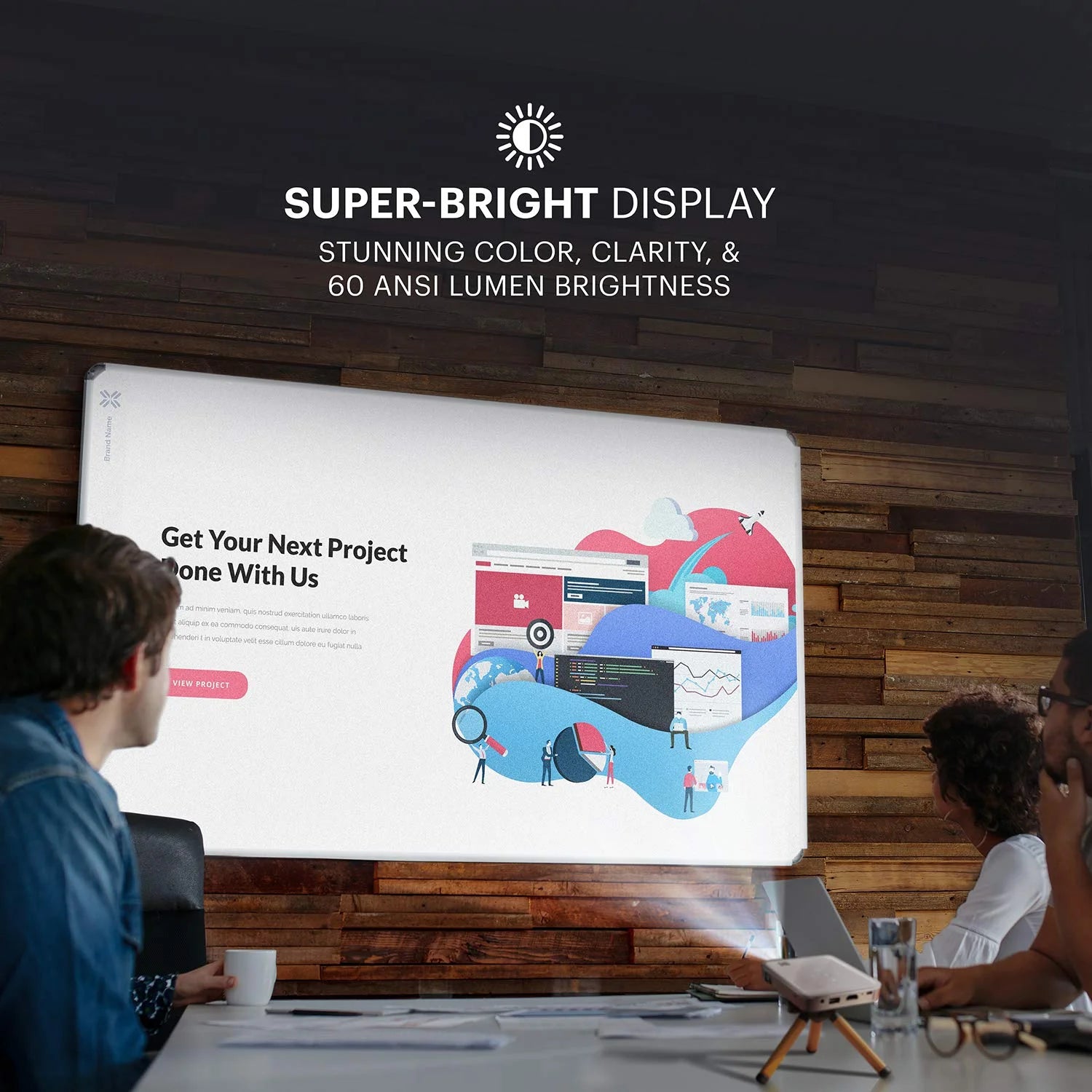 150 Pico Mini DLP Portable Projector A291