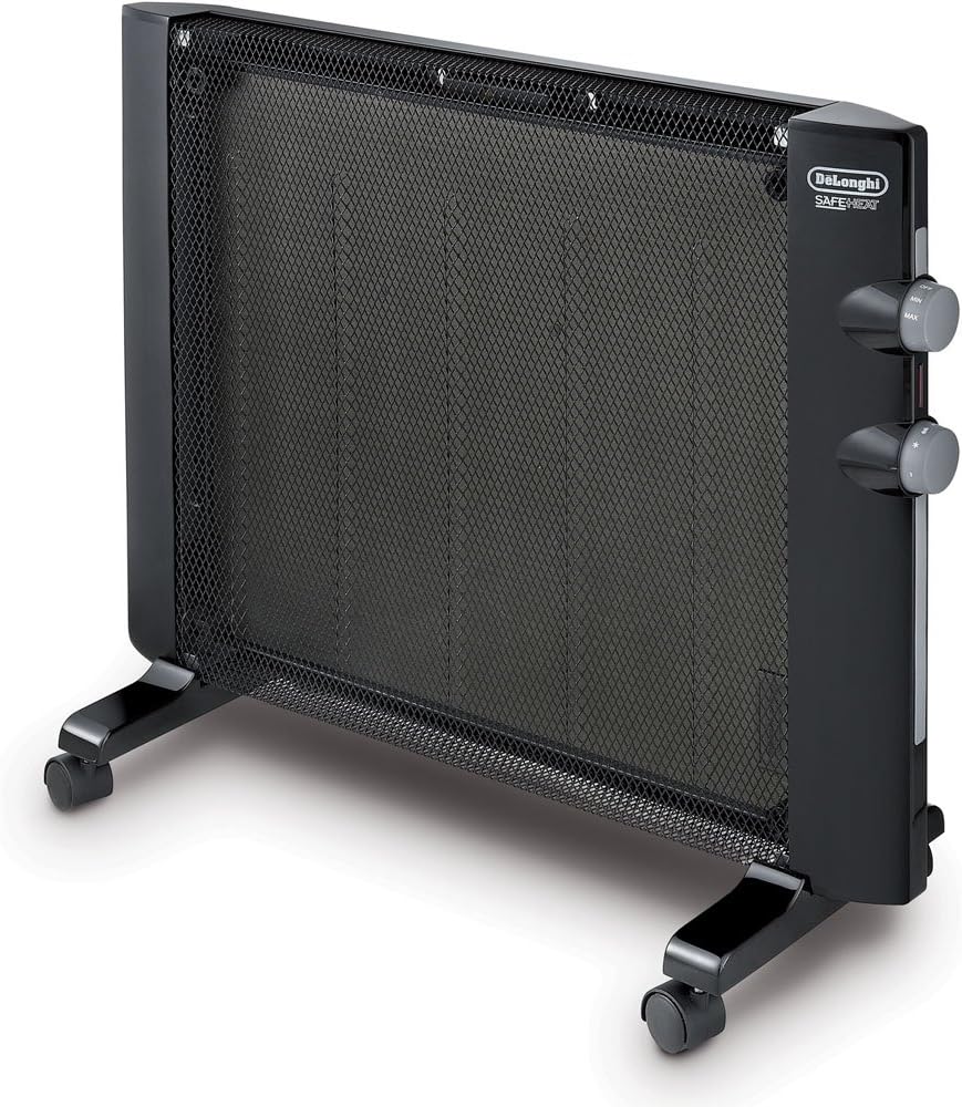 Mica Thermic Panel Heater, 1500W, Black A880