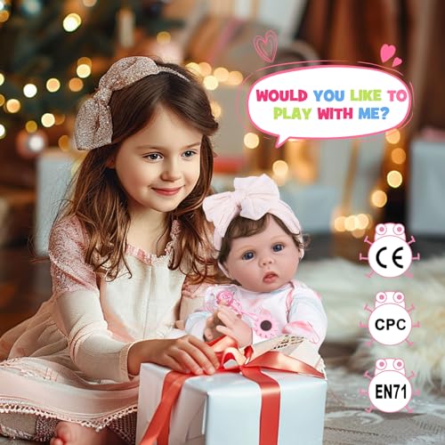 20 inch Realistic Reborn Baby Doll with Gift Box Set T713189
