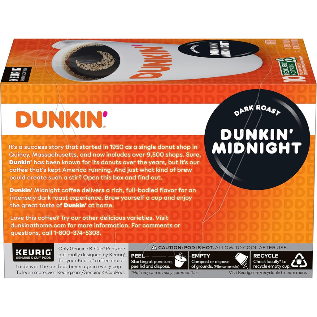 Dark Roast Coffee, 60 K-Cup Pods D6671