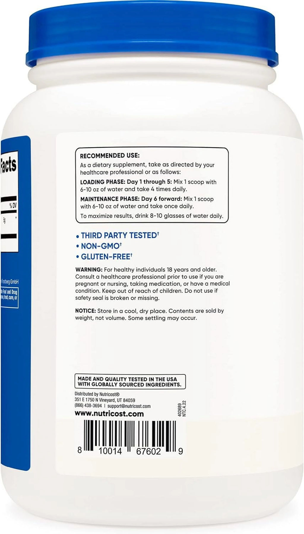 Creatine Monohydrate 1KG E1244