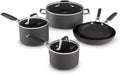 8pc Hard-Anodized Non-Stick Cookware Set Y4199