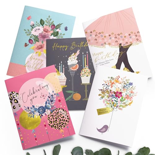 30 Unique Christmas Cards with Envelopes 4x6 and Gold Sealing Stickers Boxed Greeting Cards Set U523867