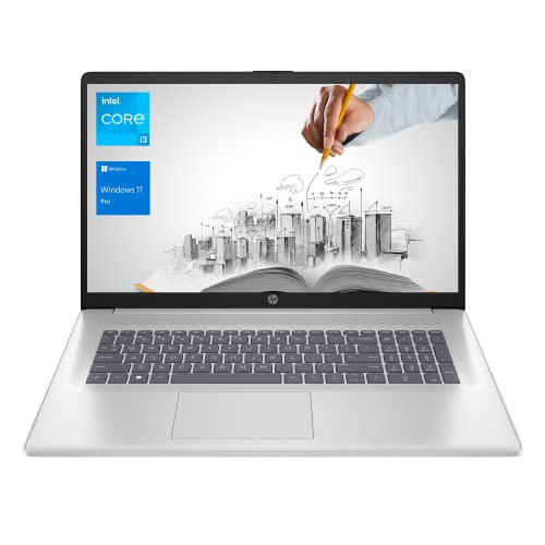17.3” HD+ Display 11th Gen Intel Core i3 8GB RAM 256GB SSD Silver Laptop T586805