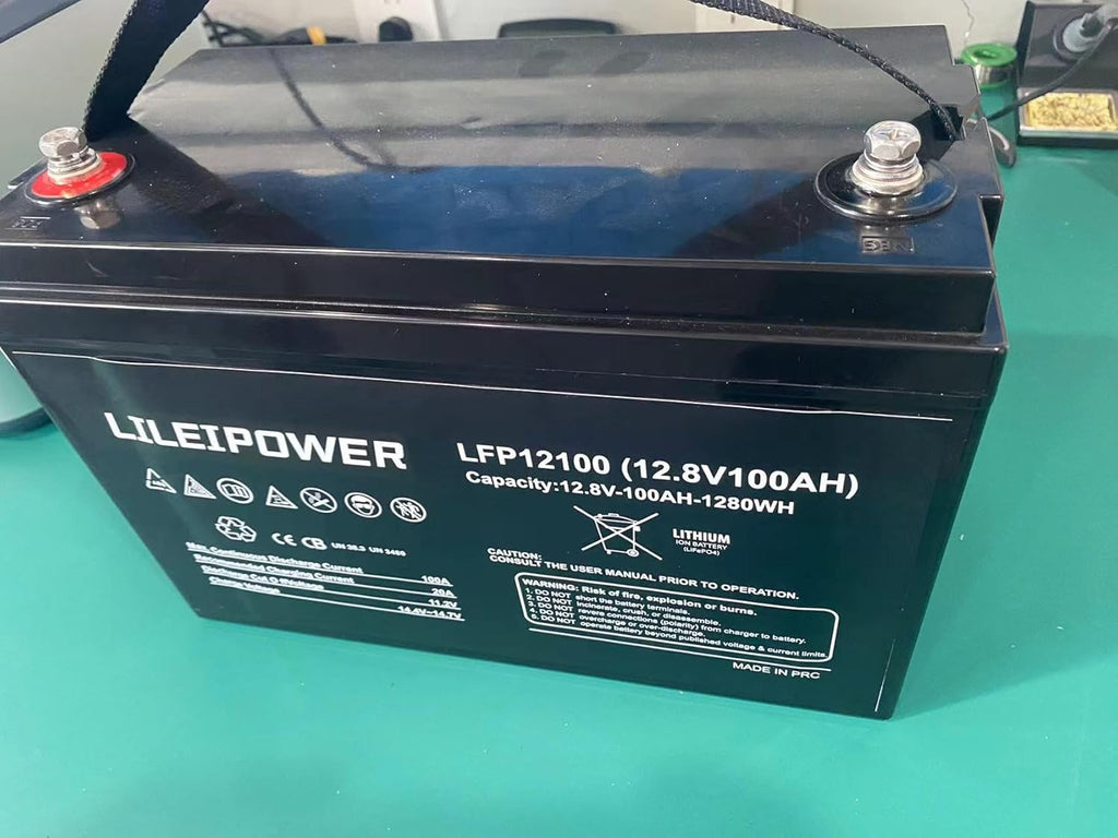 12.8V 100Ah LiFePO4 Battery with 100A BMS Q288117