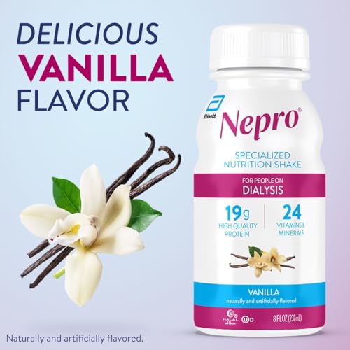 Vanilla Nutrition Shake, 19g Protein, 420 Calories, 8 fl oz, Pack of 24 R905