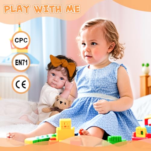 20 inch Realistic Reborn Baby Doll with Gift Box Set T713189