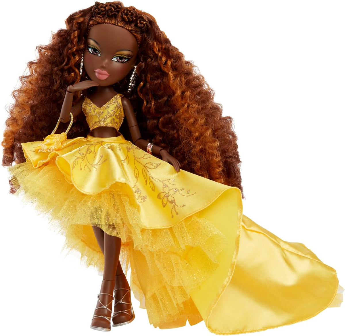 Multicolor Fashion Doll with Bracelet O439312