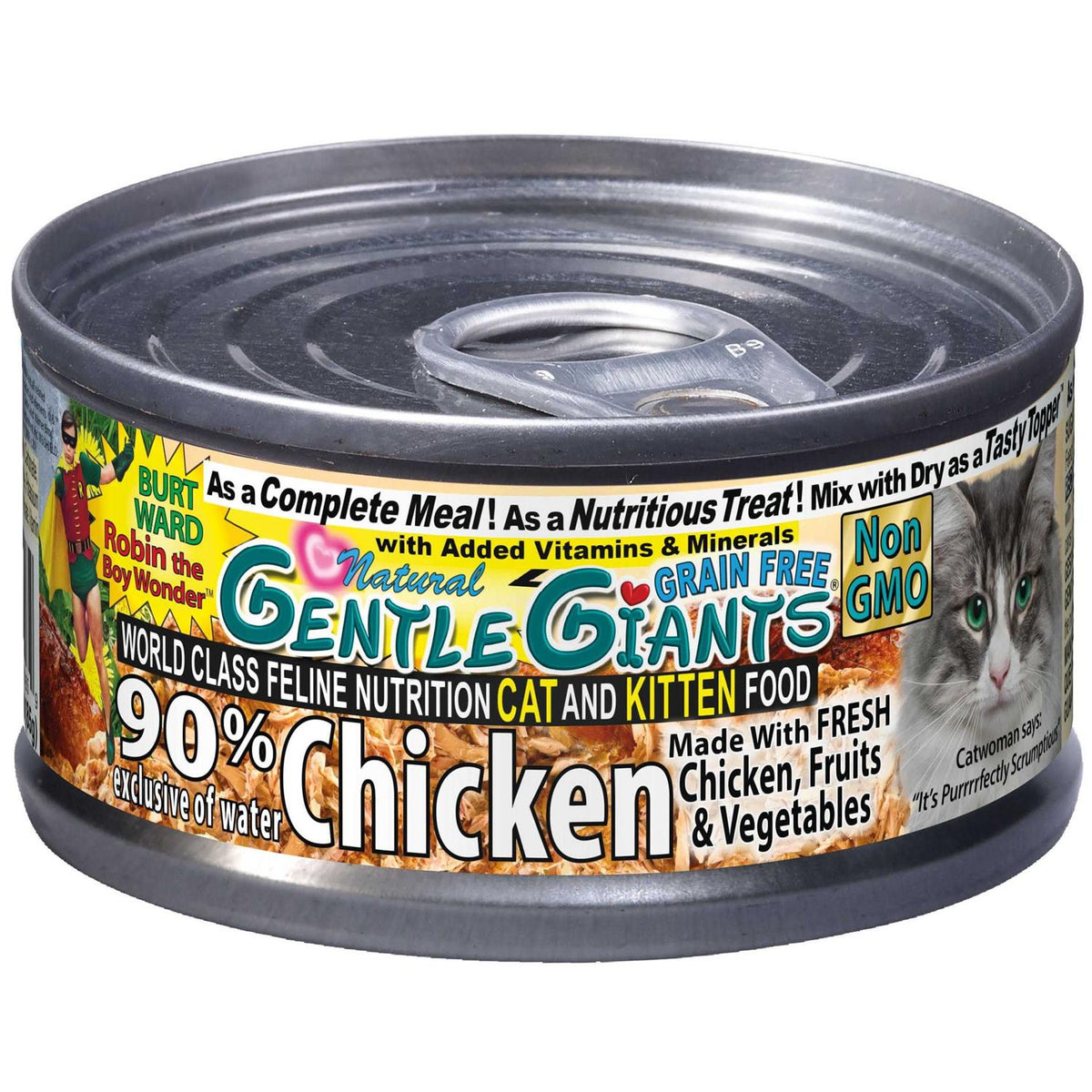 Natural Non-GMO Chicken Cat & Kitten Can Food Z29767
