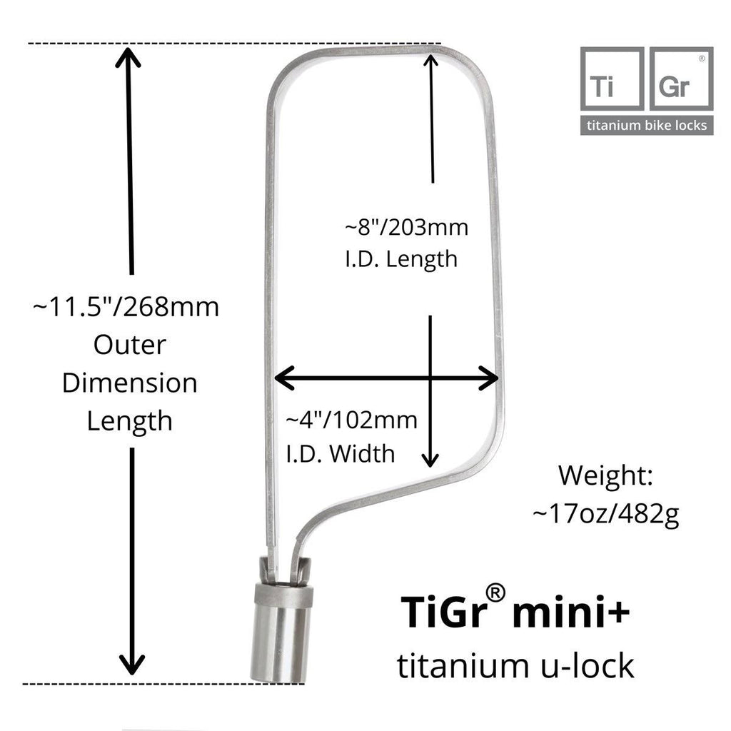 Titanium Bike U-Lock L667