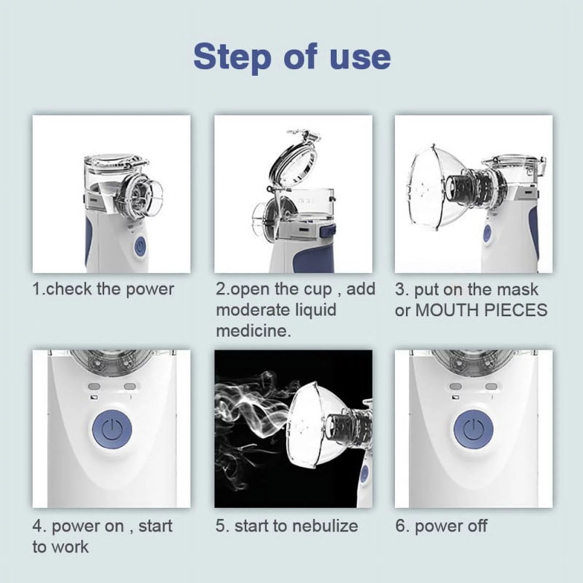 Handheld Steam Mist Humidifier Q544