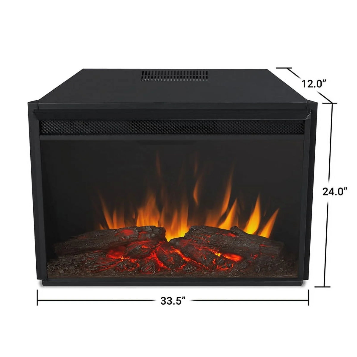 White Electric Fireplace P111