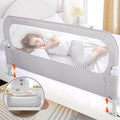 47" Toddler Bed Side Rails for Twin, Full, Queen Bunk Size Bed Swing Down Bedrail R7474