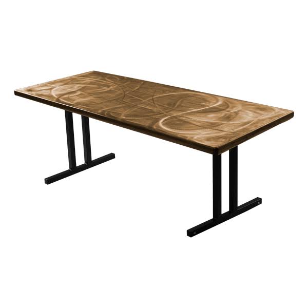 Swirl Folding Table 30x72 Q94081