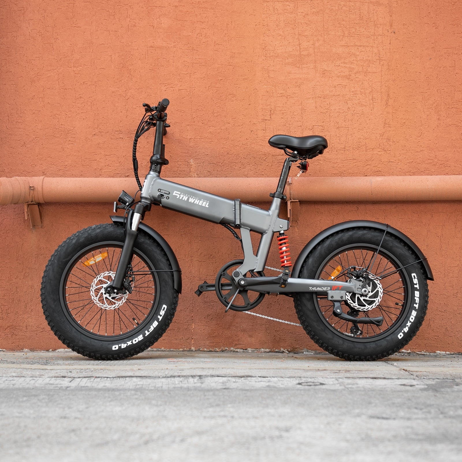 48V 10.5Ah Removable Battery 500W Motor Foldable Fat Tire Electric Bike M286
